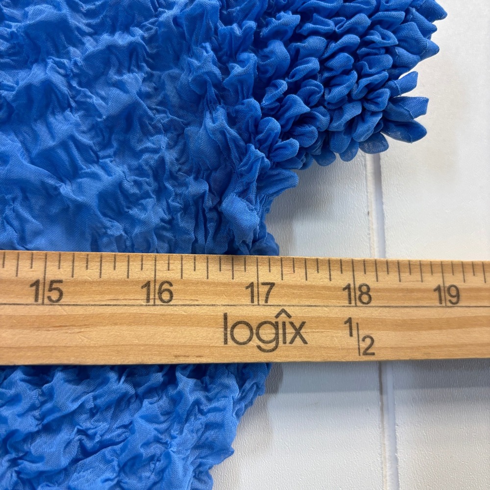 Vintage Directives 90s Y2K Popcorn Bubble Top Women One Size Ombre Mermaidcore - Picture 5 of 8